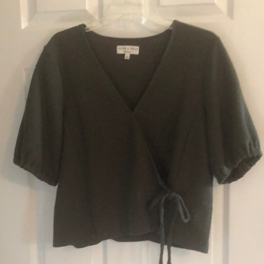 Madewell Wrap Top